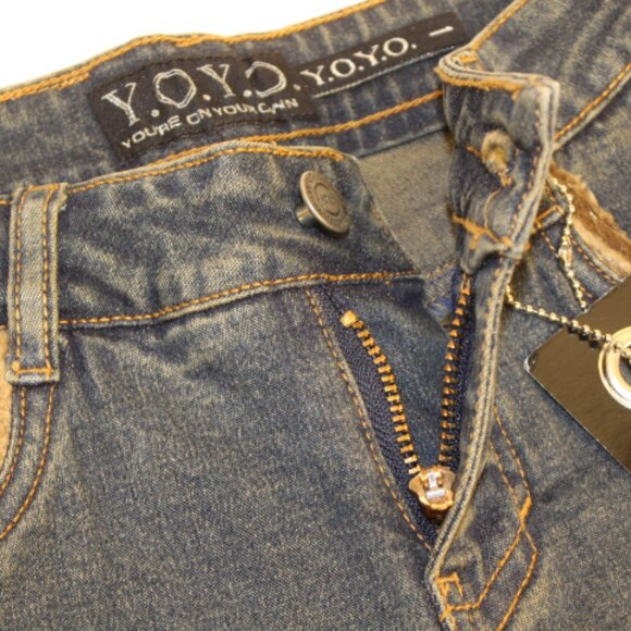 Vintage Designer YOYO Blue Jeans - Picture 8 of 12